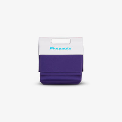 Front View | Retro Limited Edition Playmate Mini 4 Qt Cooler::Purple::