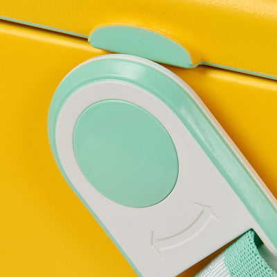 Detail View | Tag Along Too Cooler::Yellow/Mint::Leakproof, lockable lid