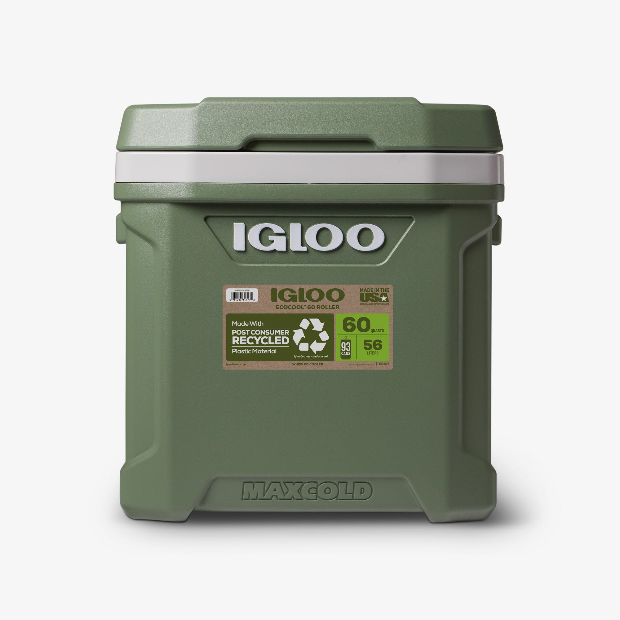 ECOCOOL Latitude 60 Qt Roller Cooler