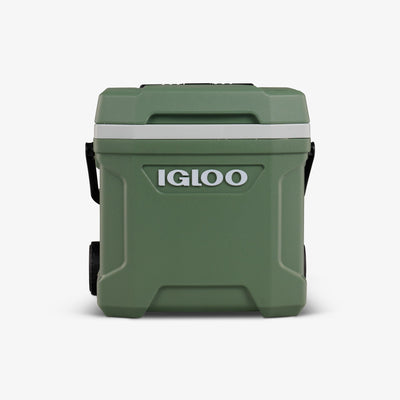 Front View | ECOCOOL® Latitude 16 Qt Cooler::::ECOCOOL® recycled resin in body, lid & liner 