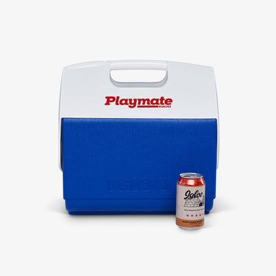 Size View | Playmate Elite 16 Qt Cooler in Majestic Blue::Majestic Blue::Holds up to 30 cans