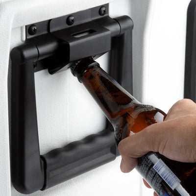 Bottle Opener View | Leeward 50 Qt Cooler