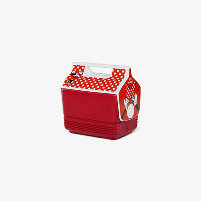 Angle View | Minnie Mouse Playmate Mini Limited Edition Polka Dots  4 Qt Cooler