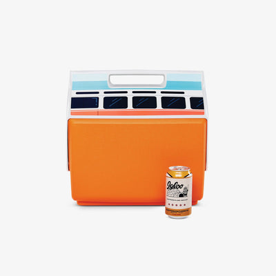 Size View | VW Playmate Classic Orange Bus 14 Qt Cooler