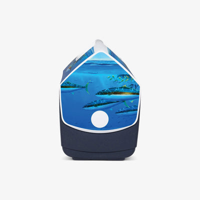 Side View | Amadeo Bachar Playmate Elite Paddy Yellowtail 16 Qt Cooler