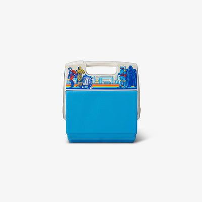 Front View | Star Wars Vintage Graphic Playmate Pal 7 Qt Cooler::::Holds up to 9 cans