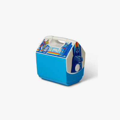 Angle View | Star Wars Vintage Graphic Playmate Pal 7 Qt Cooler::::Iconic tent-top design