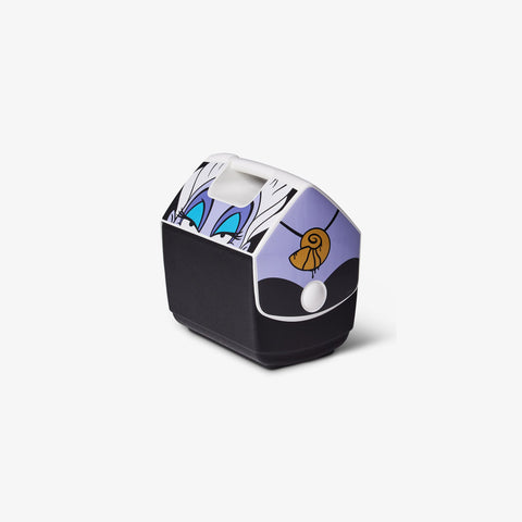 Angle View | Disney Villains Ursula Playmate Pal 7 Qt Cooler::::Iconic tent-top design