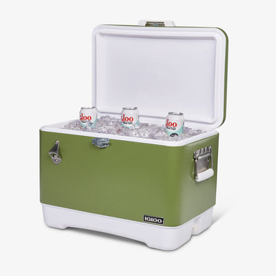Open View | Legacy Stainless Steel 54 Qt Cooler::Avocado::Advanced insulation