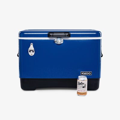 Size View | Legacy Stainless Steel 54 Qt Cooler::Blue::Holds Up to 85 Cans
