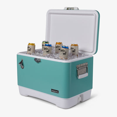 Open View | Legacy 54 Qt Cooler::Crystal Ocean::Advanced insulation