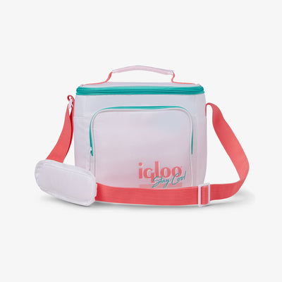 Igloo 20 Can Retro Backpack Soft Sided Cooler, Purple 