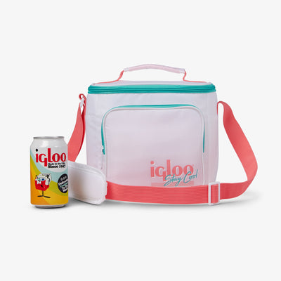 Igloo Retro Square Lunch Bag, Yellow