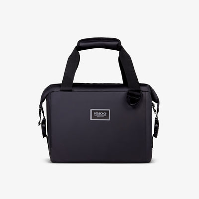 Front View | South Coast Snapdown 14-Can Bag::Black::Water-repellent exterior