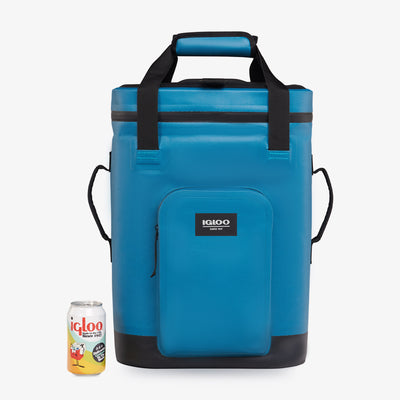 Size View | Trailmate 24-Can Backpack::Modern Blue::Holds up to 24 cans