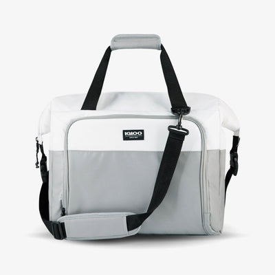 Large View | Seadrift Snapdown 36-Can Bag::White/Gray
