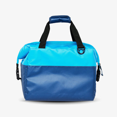Back View | Seadrift Snapdown 36-Can Bag::Blue/Navy