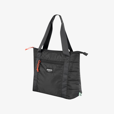 Angle View | Packable Puffer 10-Can Cooler Bag