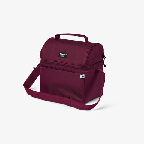 Angle View | Repreve Lunch Pail::Cherry