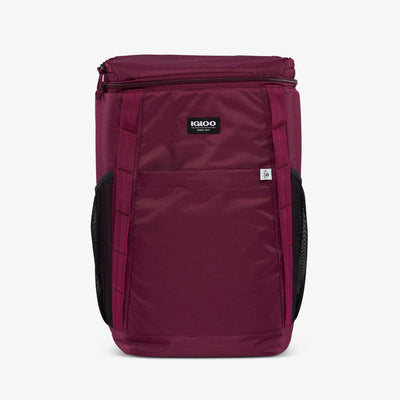 Large View | Repreve 36-Can Backpack::Cherry::Made with REPREVE™ 