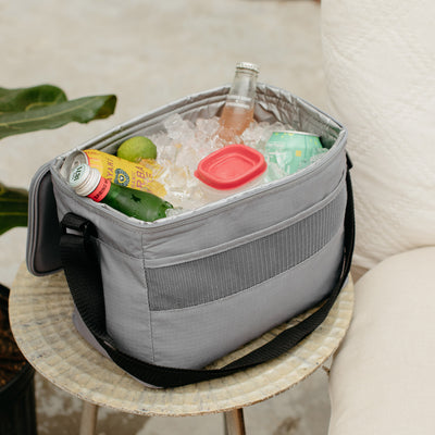 ImageView | Basics Collapse & Cool 12-Can Cooler Bag