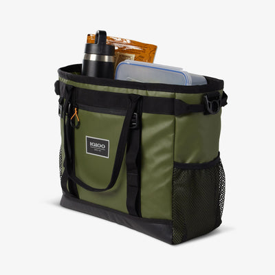 Open View | Pursuit 30-Can Tote::Chive::Heat-sealed, insulated liner