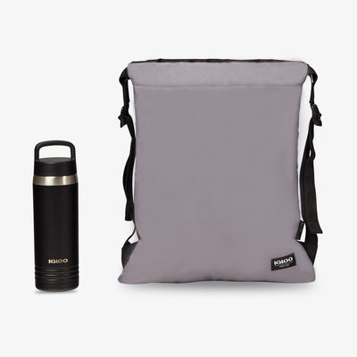 Angle View | FUNdamentals Cinch Pack Cooler Bag::::
