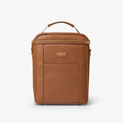 Igloo Luxe Insulated Convertible Mini Backpack Cognac