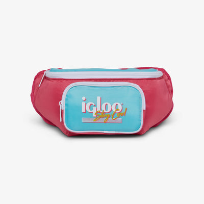 Large View | Retro Fanny Pack::Watermelon::Holds 3 cans