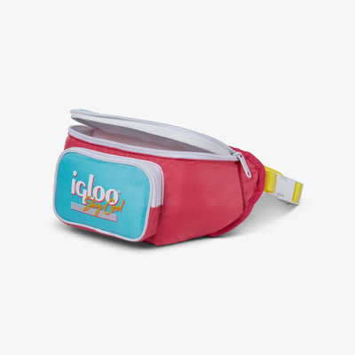 Top Pouch View | Retro Fanny Pack::Watermelon