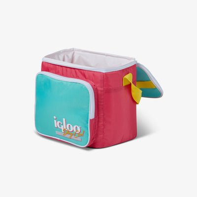 Open View | Retro Square Lunch Bag::Watermelon::Antimicrobial liner