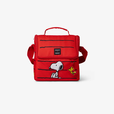 Front View | Snoopy's House 16-Can Lunch Pail::::Holds up to 16 cans