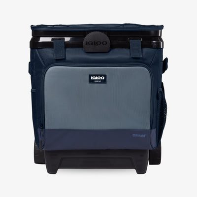 Front View | MaxCold Evergreen Cool Fusion 36-Can Bag::::Made with eco-friendly REPREVE® 