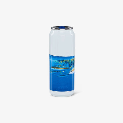 Large View | Amadeo Bachar Paddy Yellowtail 16 Oz Stainless Steel Can Tumbler