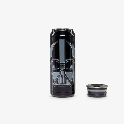 Lid Off View | Star Wars Darth Vader 16 Oz Stainless Steel Can Tumbler