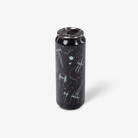 Angle View | Star Wars Space Battle 16 Oz Stainless Steel Can Tumbler