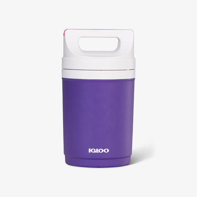 Front View | Retro Playmate Half Gallon Jug::Purple::Half-gallon capacity