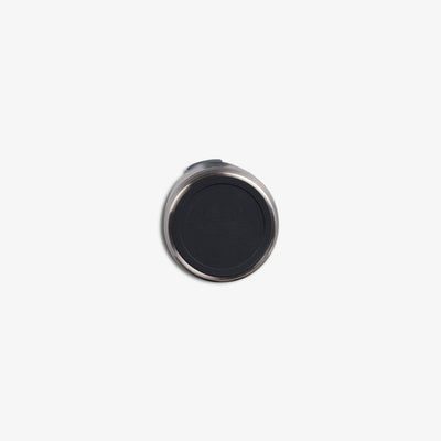Bottom View | 20 Oz Flip ‘n’ Sip Tumbler::Gloss Modern Blue::Built-in coaster