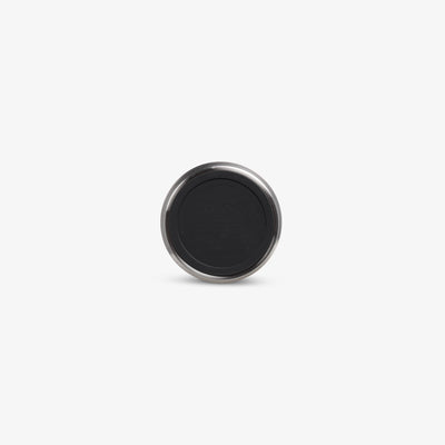 Bottom View | 20 Oz Sport Sipper Bottle::Gloss White::Built-in coaster 