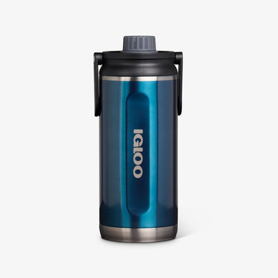 Front View | 36 Oz Twist ‘n’ Chug Bottle::Gloss Modern Blue::Retention: Up to 48hrs cold / 6hrs hot*