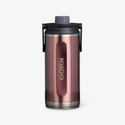 Front View | 36 Oz Twist ‘n’ Chug Bottle::Flamingo::Retention: Up to 48hrs cold / 6hrs hot*