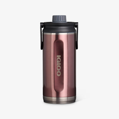 Front View | 36 Oz Twist ‘n’ Chug Bottle::Gloss Flamingo::Retention: Up to 48hrs cold / 6hrs hot*