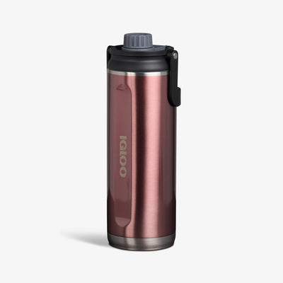 Angle View | 46 Oz Twist ‘n’ Chug Bottle::Gloss Flamingo::No-look-sip indicator