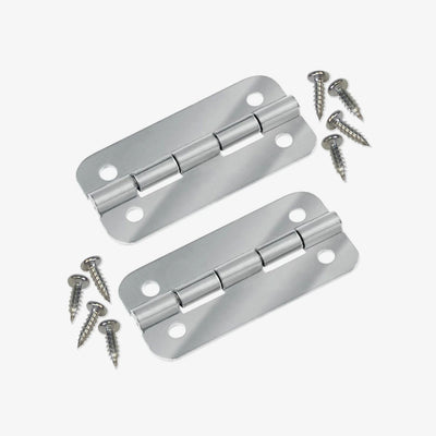 Large View | Universal Hinges in Stainless Steel with screws at Igloo Accessories