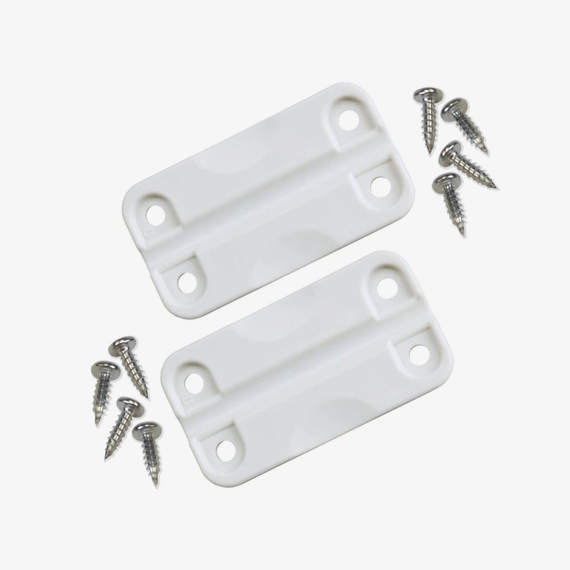 385-24012 Universal Plastic Hinges- White