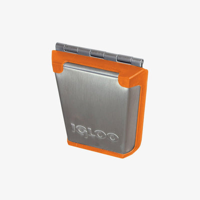 Large View | Stainless Steel Universal Latch in Orange at Igloo Accessories
