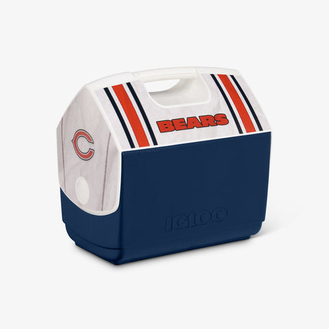 Angle View |Chicago Bears Jersey Playmate Elite 16 Qt Cooler::::Iconic tent-top design
