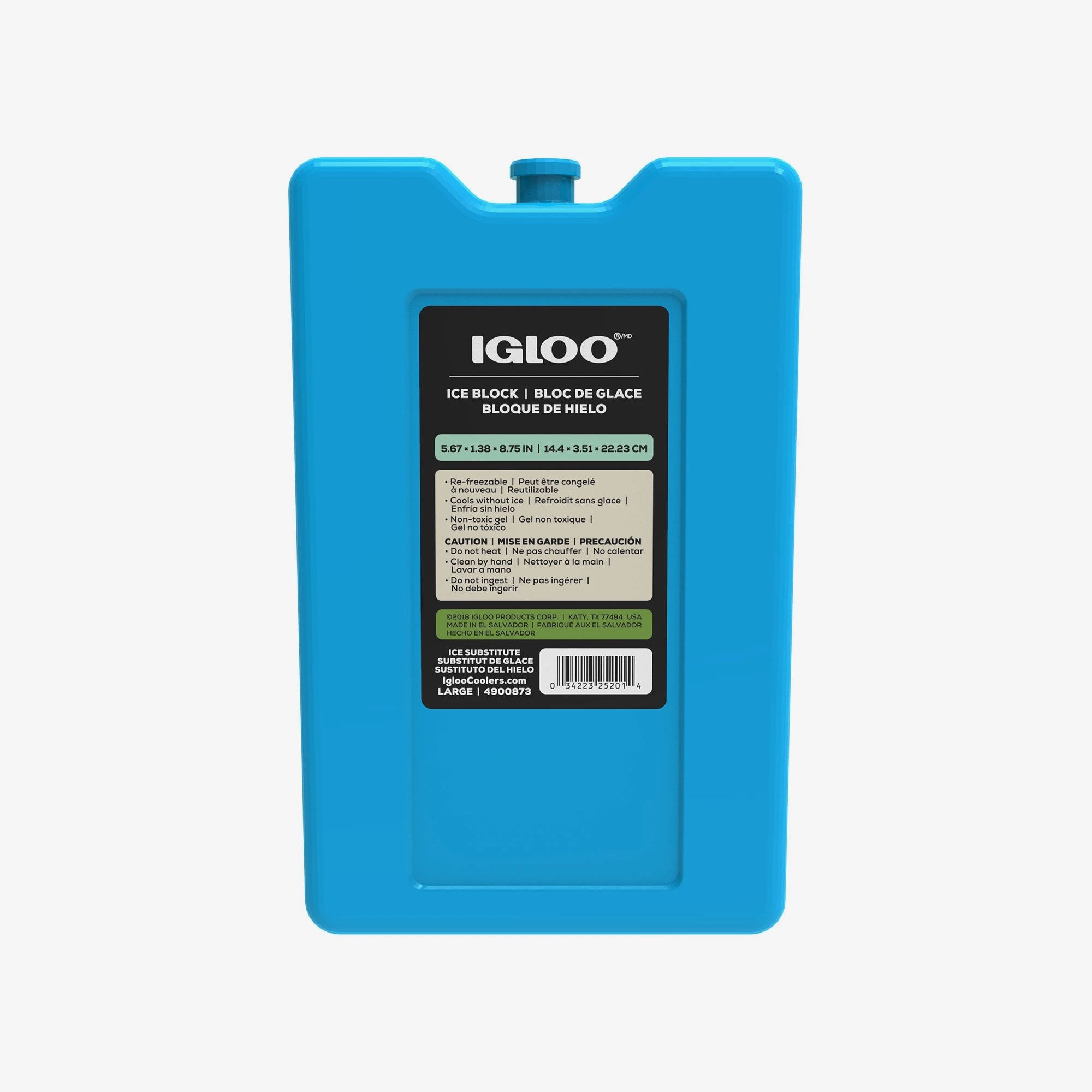 Igloo Coolers | Maxcold Ice Large Freeze Block-Blue