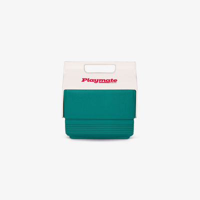 Front View | Retro Limited Edition Playmate Mini 4 Qt Cooler::Jade::Holds up to 6 cans