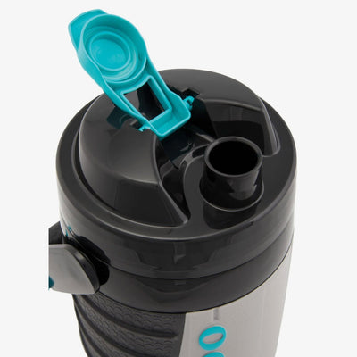 Top View | Igloo Proformance Half Gallon Water Jug::Light Gray/Turqouise